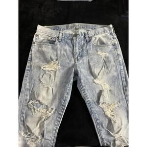 mens american eagle jeans Flex Distressed 31x 30